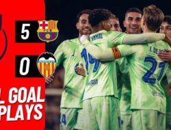 Barcelona Menang Telak 5-0 atas Valencia, Melaju ke Semifinal Copa del Rey