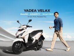Yadea Motor Listrik Velax: Motor Pintar Bergaya Skutik Modern dengan Teknologi Canggih