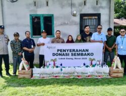Apical Salurkan Ribuan Sembako untuk Masyarakat Dumai